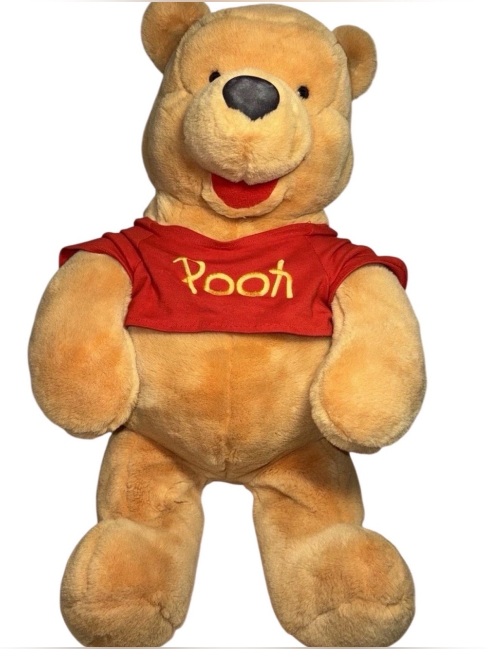 Winnie The Pooh Large 24” Plush Stuffed Animal Vintage Jumbo Disney Toy